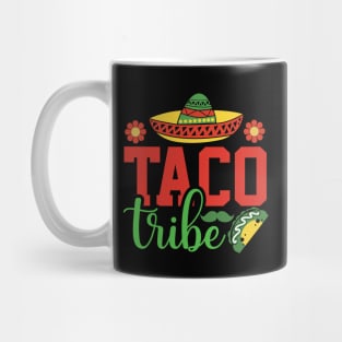 Taco Tribe Sombrero Taco Lover Mexican Cinco De Mayo Mug